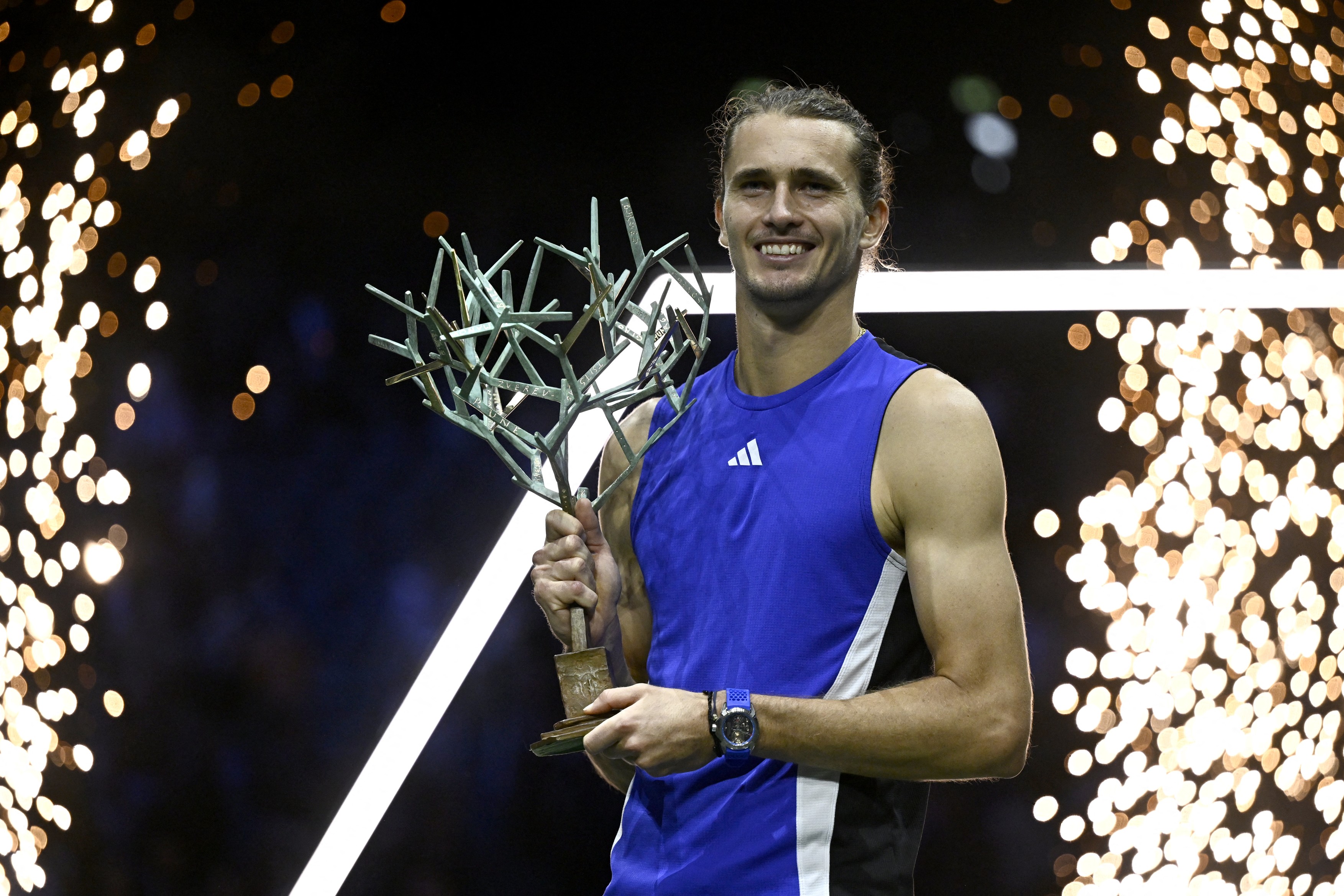 Alexander Zverev - Ugo Humbert 6-2, 6-2. Germanul a câștigat turneul ATP Masters 1.000 de la Paris