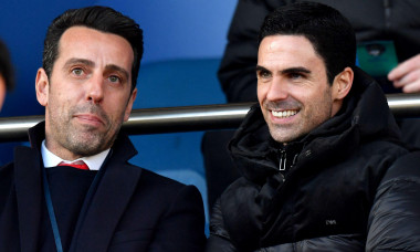 File photo dated 21-12-2019 of Arsenal manager Mikel Arteta (right) and technical director Edu. Arsenal have promoted technical director Edu Gaspar into a new role as the clubs first-ever sporting director. Issue date: Friday November 18, 2022.