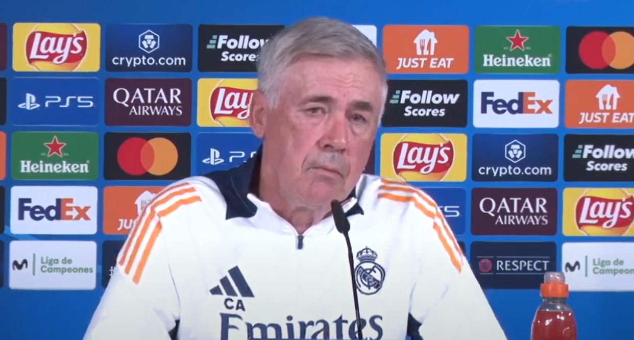 Carlo Ancelotti, în lacrimi la conferința de presă: ”Fotbalul trebuie să se oprească”