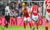 Newcastle United FC v Arsenal FC Arsenal defender William Saliba (2) heads the ball during the Newcastle United FC v Ars