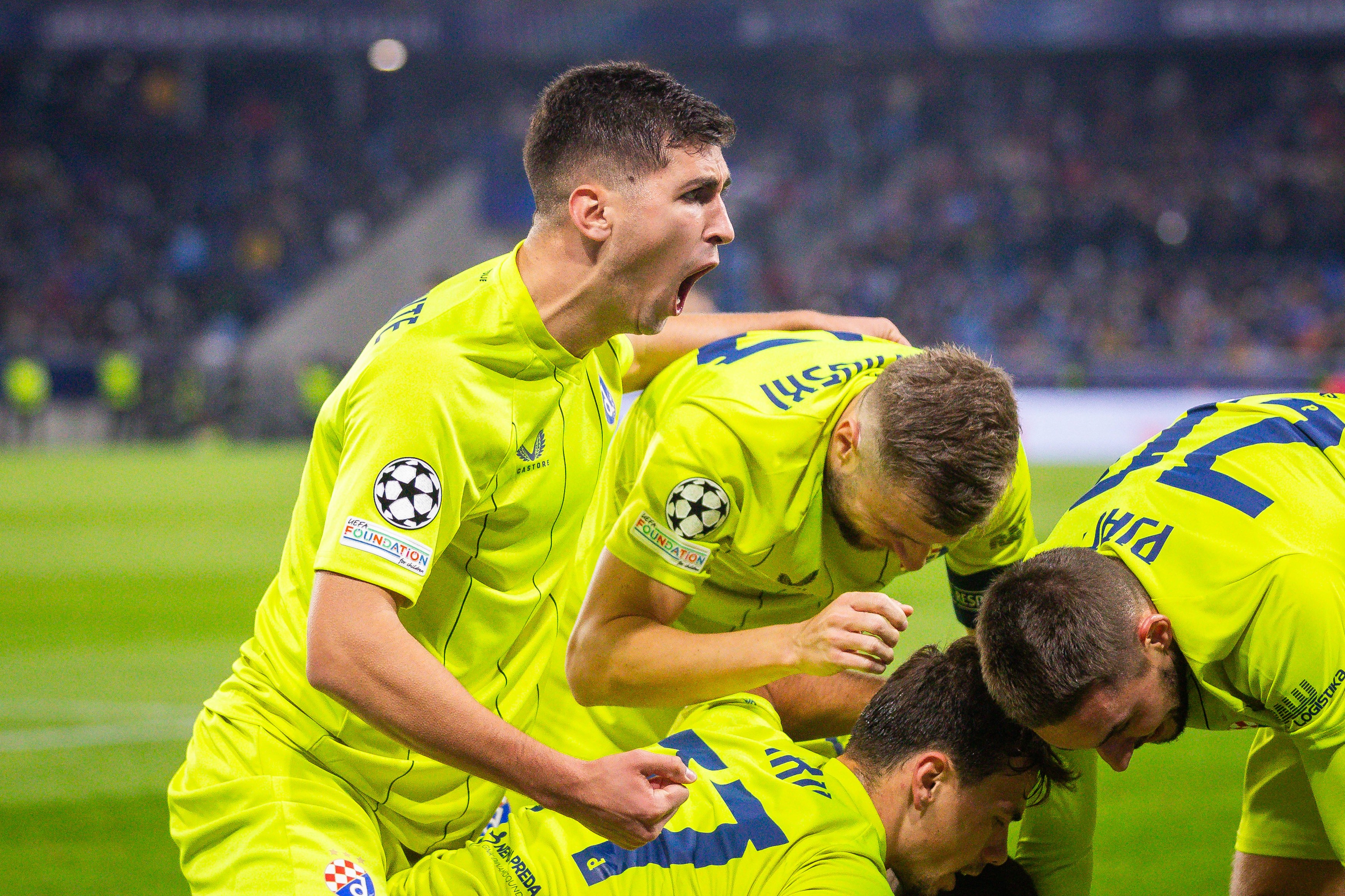 Slovan Bratislava - Dinamo Zagreb 1-4. Croații au obținut a doua victorie consecutivă în UCL