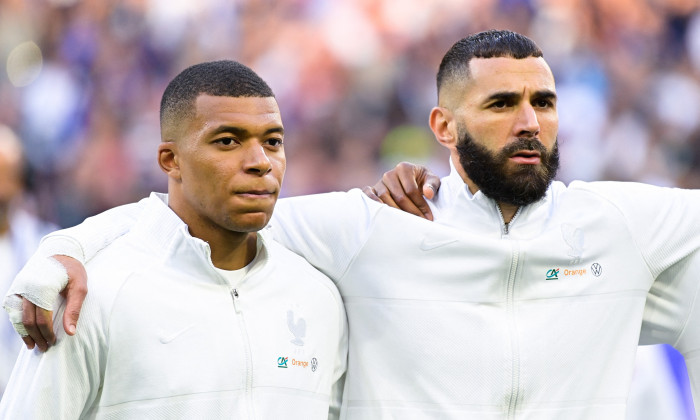 Match de la 4ème journée de la Ligue des Nations entre la France et la Croatie au Stade de France à Saint-Denis