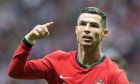 Stadion Narodowy, Warsaw, Poland. 12th Oct, 2024. International Football UEFA Nations LeagueLeague A, Group 1, Poland versus Portugal; Cristiano Ronaldo (POR) turns to celebrate his goal for 0-2 in the 37th minute Credit: Action Plus Sports/Alamy Live New