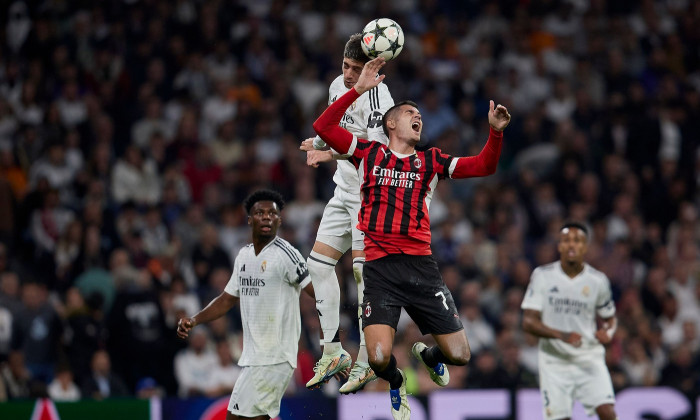 Soccer 2024: Real Mardrid v AC Milan, Madrid, Spain - 05 Nov 2024