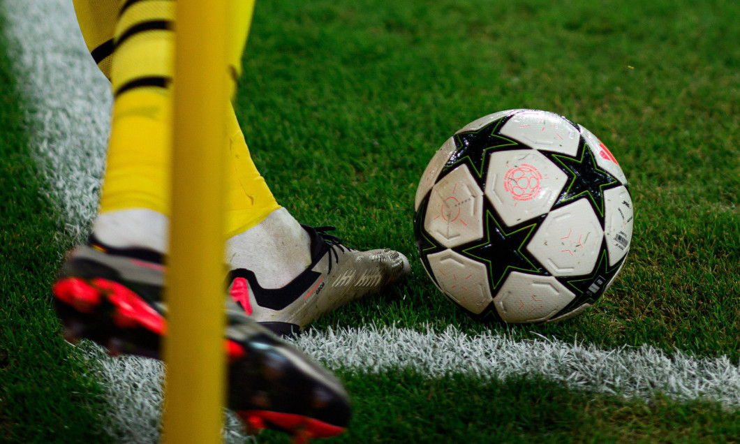 DORTMUND, GERMANY - 05.11.24: Adidas ball, The match of match UEFA Champion League Borussia Dortmund vs Sturm Graz at SI