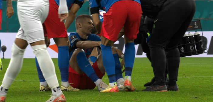 Cât ghinion pentru FCSB! Florin Tănase s-a accidentat și a cerut schimbare, la 12 minute după gol