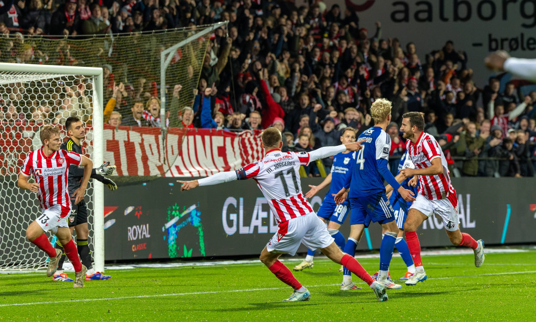 Aalborg BK v Vejle BK, 3F Superliga football, Aalborg, Denmark Aalborg, Denmark. 03rd, November 2024. Mathias Jorgensen