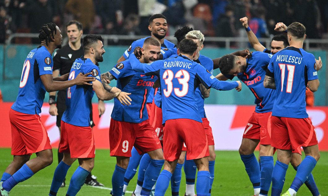 FOTBAL:FCSB-MIDTJYLLAND, UEFA EUROPA LEAGUE (7.11.2024)