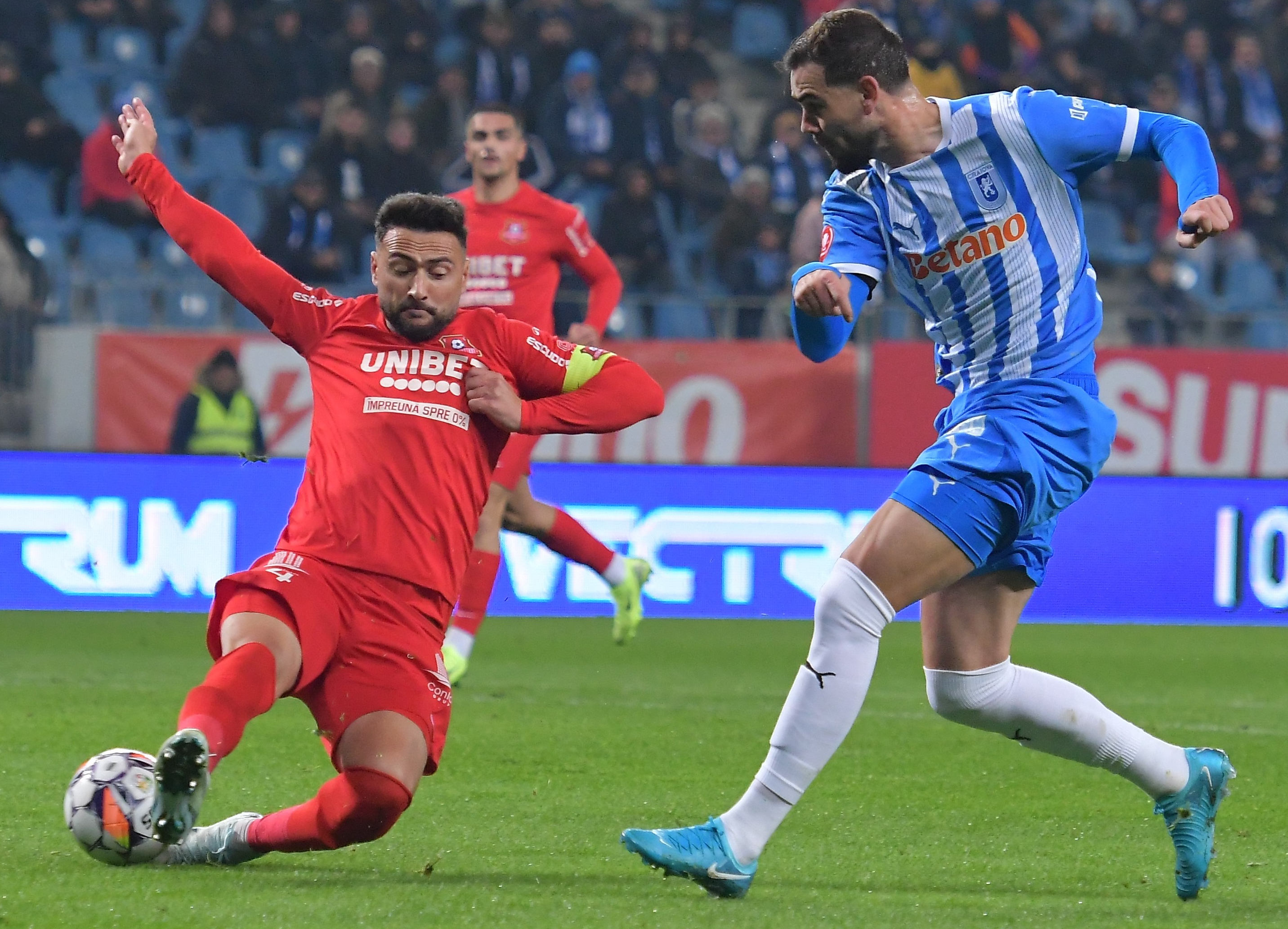 Universitatea Craiova - Hermannstadt 3-1. Oltenii au câștigat, după patru etape ”de secetă”