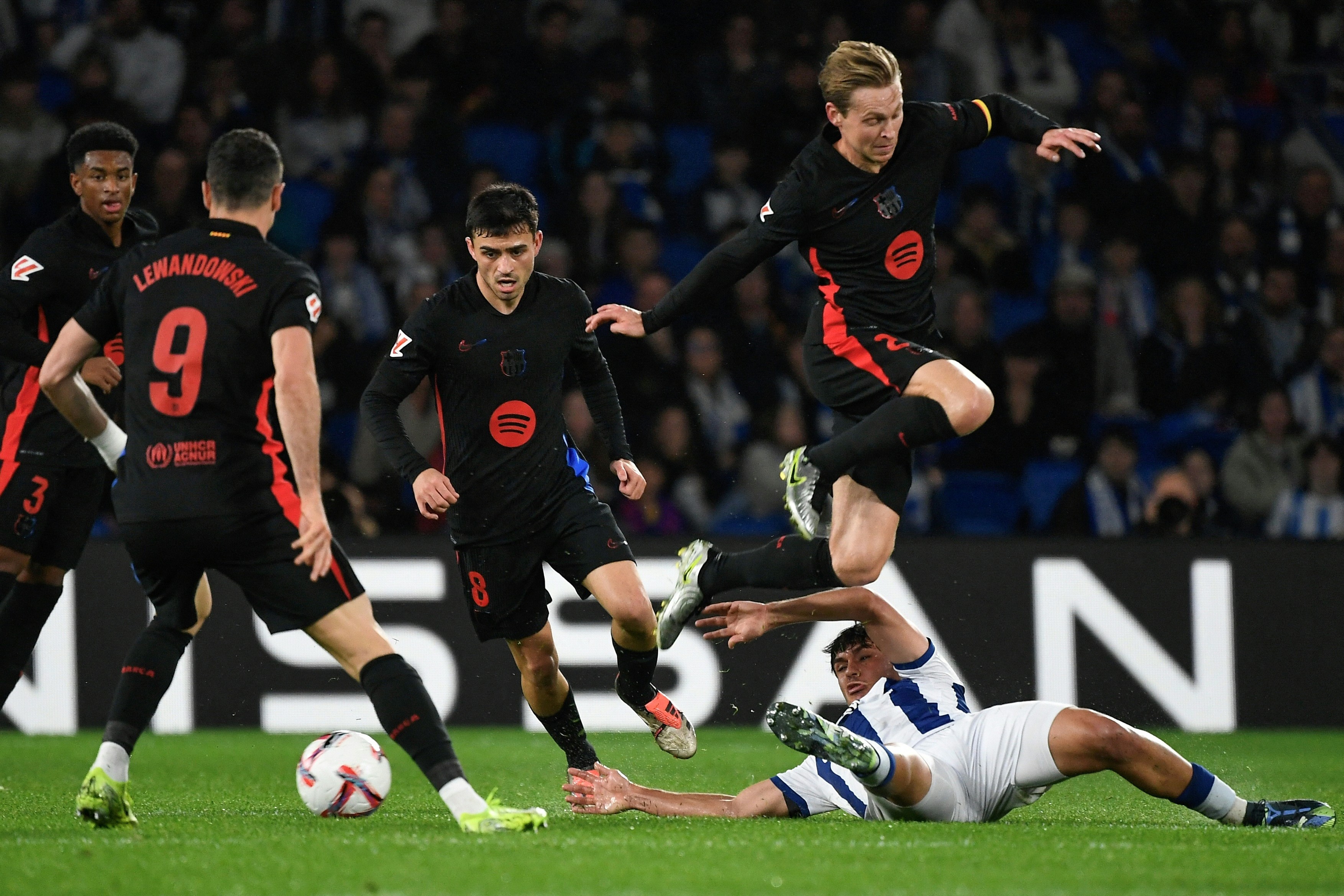 Real Sociedad - Barcelona 0-0, ACUM, la Digi Sport 2. Catalanii au avut un gol anulat