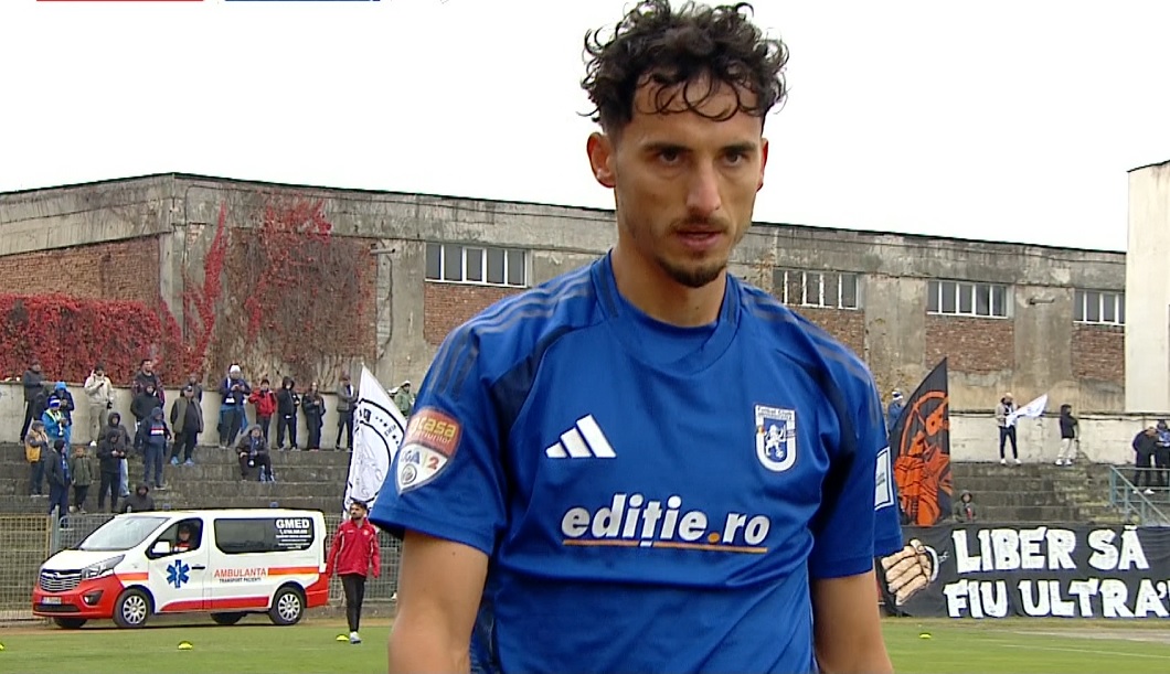 CSM Slatina - FCU Craiova 1-2. Claudiu Bălan, înger și demon. A marcat o ”dublă” și apoi a fost eliminat