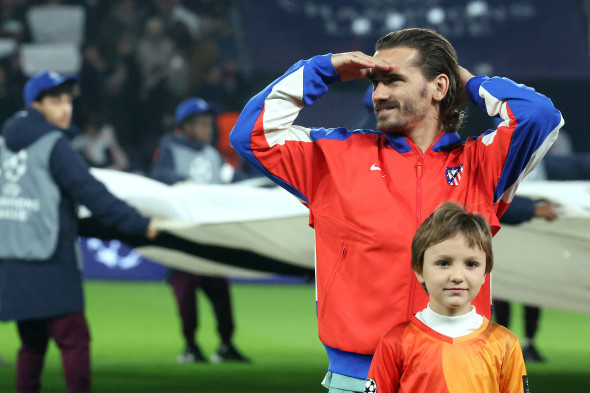 Paris Saint-Germain vs Atletico of Madrid football match