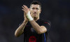 Real Sociedad v FC Barcelona, Barca - LaLiga EA Sports Robert Lewandowski of FC Barcelona reacts during the LaLiga EA Sp