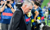 GETAFE, SPAIN - OCTOBER 8: Carlo Ancelotti of Real Madrid CF during the match between Getafe CF and Real Madrid CF of La Liga Santander on October 8, 2022 at Coliseum Alfonso Prez in Getafe, Spain. (Photo by Samuel Carreo/ PX Images)