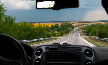 The man behind the wheel Man s hands on the steering wheel Samara Samara region Russia Copyright: xSvetlanaxVozmilovax V