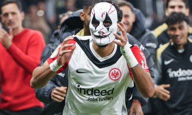 DFB Pokal - Eintracht Frankfurt - Borussia Mönchengladbach am 30.10.2024 im Deutsche Bank Park in Frankfurt Jubel, Torju