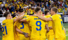 Romania players celebrate after scoring their second goal during the UEFA Nations League, Group stage, League C, Group C2, football match between Romania and Lithuania on 9 September 2024 at Stadionul Steaua in Bucharest, Romania