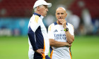 WARSZAWA 13.08.2024 TRENING REALU MADRYT PRZED MECZEM O SUPERPUCHAR EUROPY SEZON 2024/25 --- REAL MADRID TRAINING SESSIO