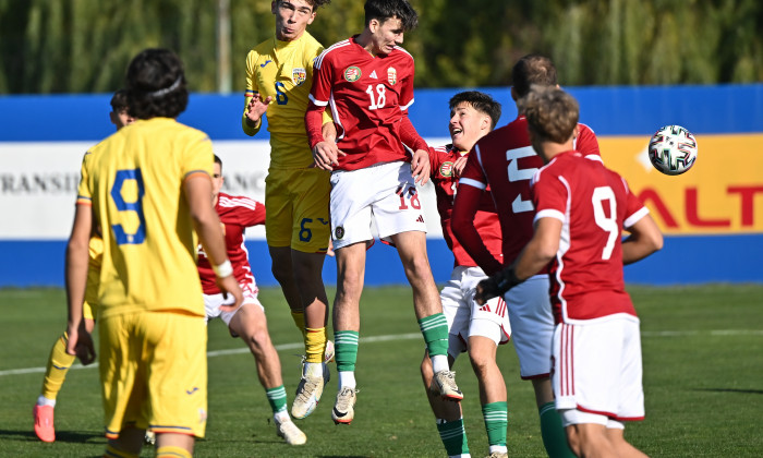 FOTBAL:ROMANIA U17-UNGARIA U17, PRELIMINARIILE C.E 2025 (16.11.2024)