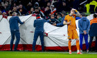 Netherlands forwarder Wout Weghorst during the match Netherlands - Hungary at the Johan Cruijff ArenA for the UEFA Natio