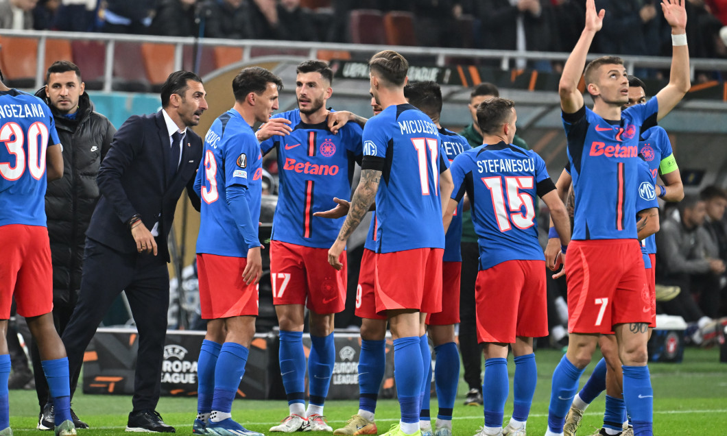 FOTBAL:FCSB-MIDTJYLLAND, UEFA EUROPA LEAGUE (7.11.2024)