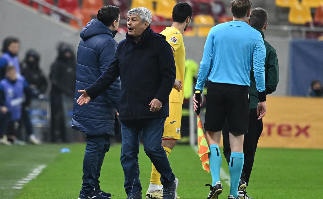 GAME OVER! Ce i-a spus Franco Foda lui Mircea Lucescu, în timp ce românii îi așteptau pe kosovari să iasă de la vestiare