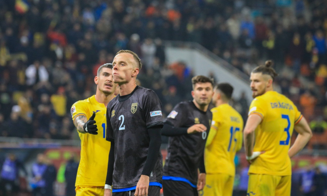 15 novemberr 2024, UEFA Nations League, League phase, Matchday 5,League C,Group C2, Romania vs Kosovo, National Arena Bu