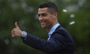 Real Madrid Celebrate After Victory In The Champions League Final Against Liverpool