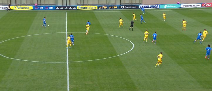 Italia U20 - România U20 1-0, ACUM, Digi Sport 1. Italienii deschid scorul