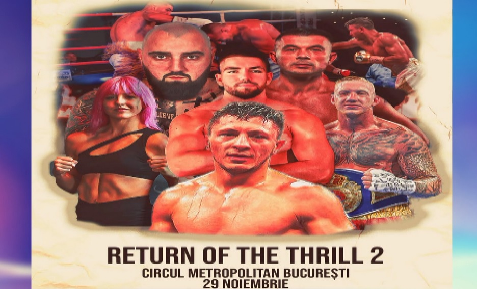 Ronald Gavril luptă azi pentru centura WBF World. Gala ”The Return of the Thrill Gavril 2” începe la 19:00, Live DGS 2