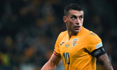 Nations League C, Group C2: Romania vs. Kosovo Nicolae Stanciu in action during the Nations League C, Group C2 match bet