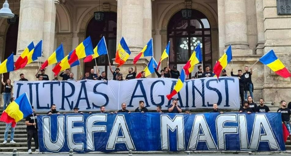 ”128.000 de euro, pentru nimic!”. Protest după ce UEFA a amendat drastic FRF