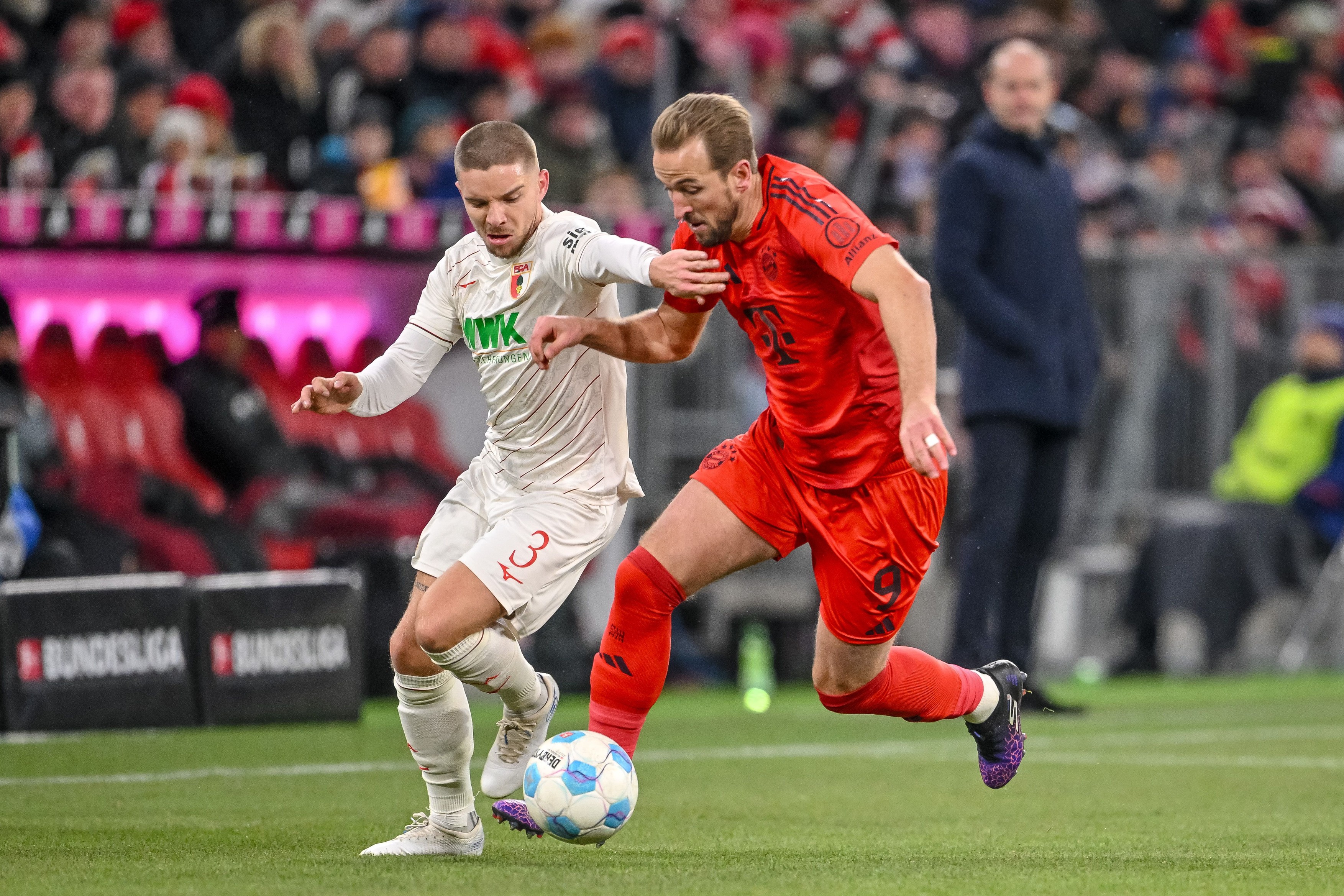 Bayern Munchen - Augsburg 3-0. Hat-trick Harry Kane, iar bavarezii s-au distanțat la 8 puncte în fruntea clasamentului