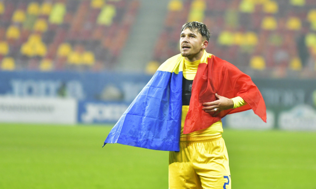 Andrei Ratiu during UEFA Nations League game Romania vs Cyprus , 18.11.2024 , Bucharest , Romania