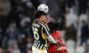 Turin, Italy. 27th Apr, 2024. Weston McKennie of Juventus heads on from Rafael Leao of AC Milan during the Serie A match at Allianz Stadium, Turin. Picture credit should read: Jonathan Moscrop/Sportimage Credit: Sportimage Ltd/Alamy Live News