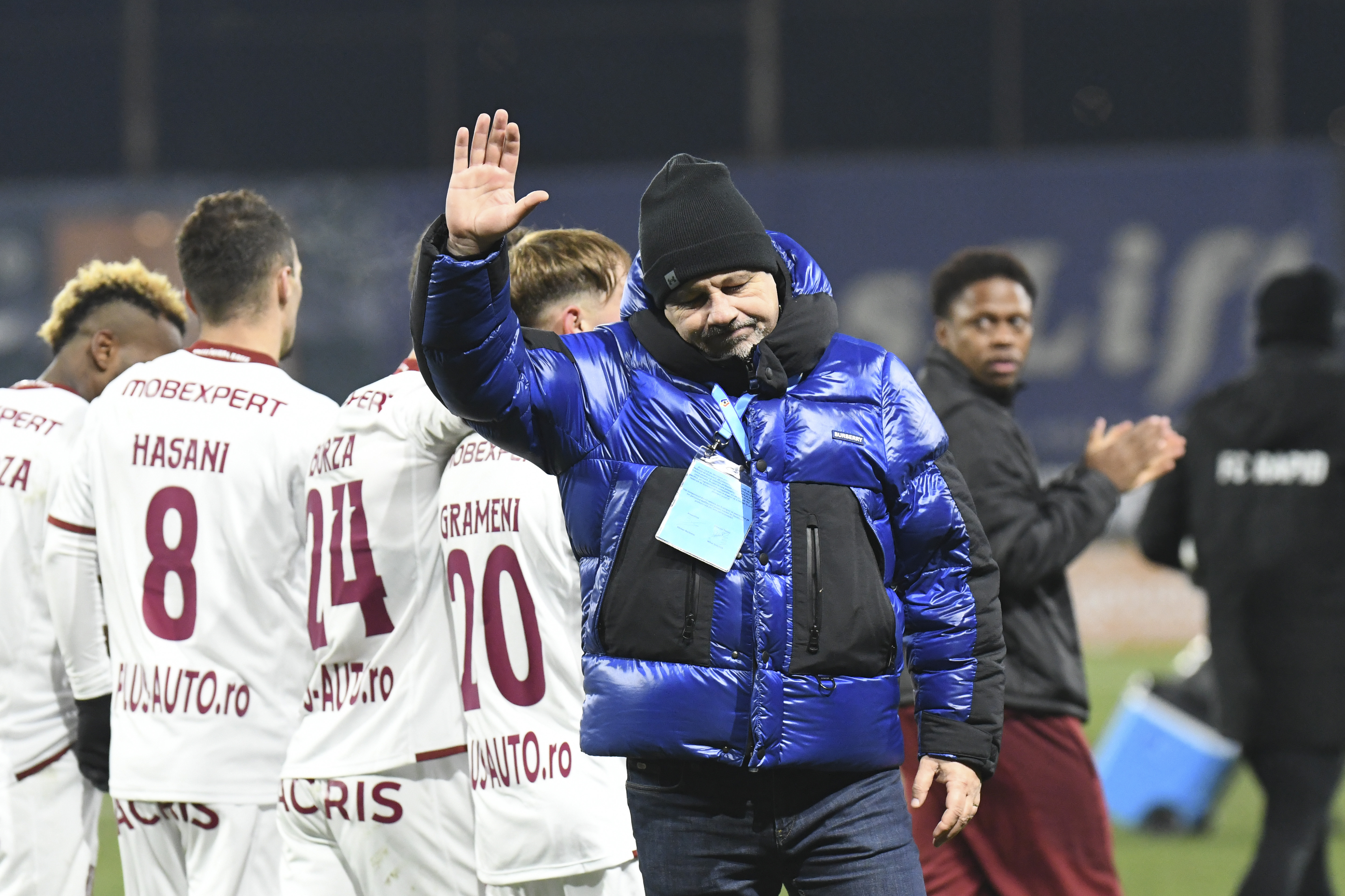 Marius Șumudică a surprins, după CFR Cluj - Rapid 1-1: ”Unul dintre puținele stadioane unde nu sunt înjurat”