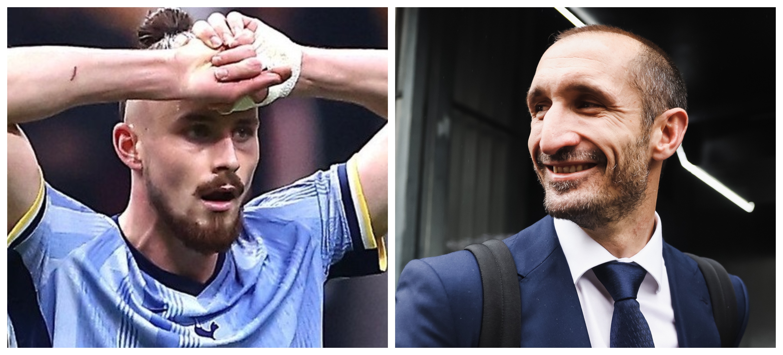 Giorgio Chiellini l-a văzut pe Radu Drăgușin cum joacă la Tottenham și a reacționat