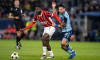 Youssouf Fofana and Kyriakos Savvidis during UEFA Champions league match, SK Slovan Bratislava - AC Milan , 26. november