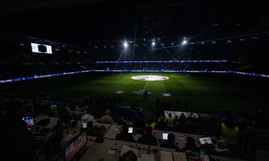 Stadium SK Slovan Bratislava during UEFA Champions league match, SK Slovan Bratislava - AC Milan , 26. november 2024, Te