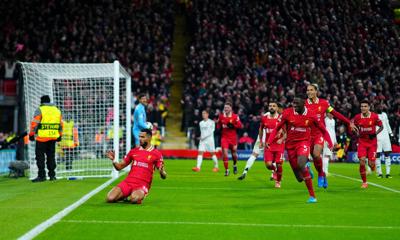 Liverpool - Real Madrid 2-0. ”Cormoranii” defilează în Champions League! Mbappe și Salah au ratat câte un penalty