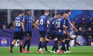 Champions League 2024/25 football match between Inter vs Lipsia