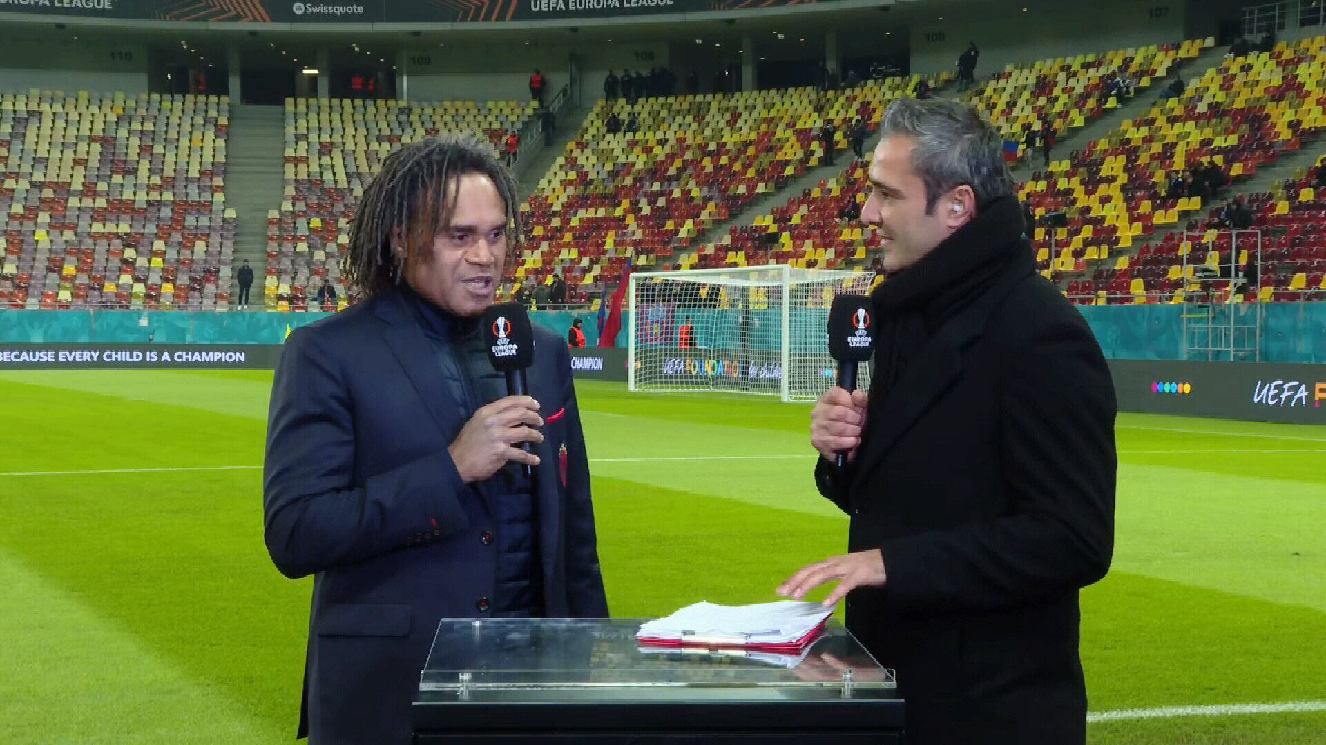 Cum a numit-o Christian Karembeu pe FCSB, înaintea meciului din Europa League