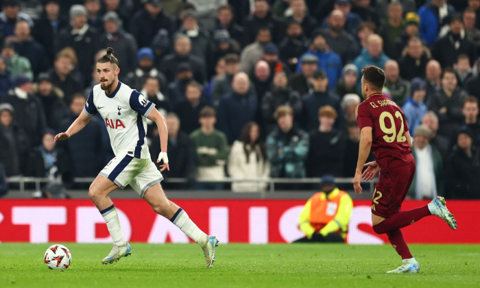 Tottenham Hotspur v Roma, UEFA Europa League, Group Stage, Football, Tottenham Hotspur Stadium, London, UK - 28 Nov 2024