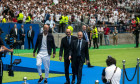 Madrid Spain. July 16, 2024. This morning, the French footballer, Kilian Mbappe, was presented at the Santiago Bernabeu stadium as the new reinforcement of the football club, Real Madrid.Credit: Canales Carvajal/Alamy Live News.