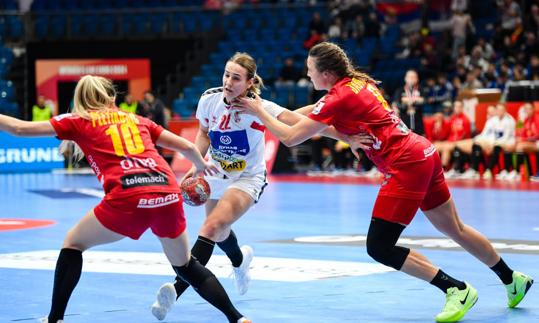 Montenegro V Serbia - Women's EHF EURO 2024, Debrecen, Romania - 29 Nov 2024