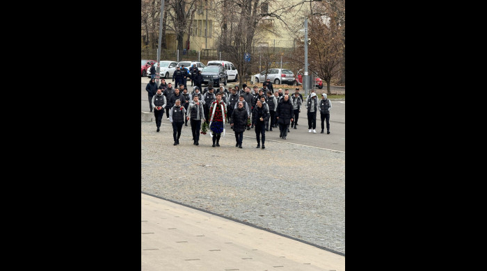 FCSB, la Arena Națională, unde a fost depus sicriul cu trupul neînsuflețit al lui Helmut Duckadam / Foto: Digi Sport