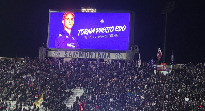 Ce s-a întâmplat la primul meci al Fiorentinei de la stopul cardiac suferit de Edoardo Bove pe teren
