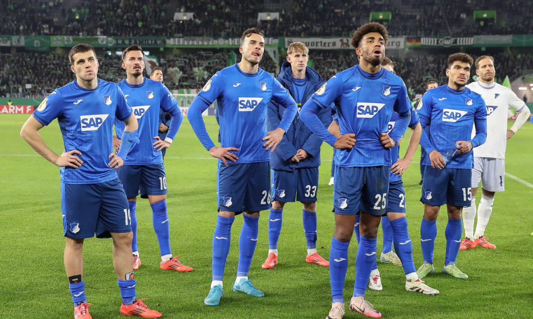 Fussball - DFB Pokal 1/8 Finale VfL Wolfsburg - TSG 1899 Hoffenheim