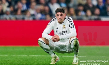 Madrid, Spain. 01st Dec, 2024. Fede Valverde of Real Madrid CF during the La Liga EA Sports match between Real Madrid CF and Getafe CF played at Santiago Bernabeu Stadium on December 01, 2024 in Madrid, Spain. (Photo by Cesar Cebolla/PRESSINPHOTO) Credit: