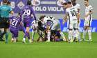 1st Dec 2024, Artemio Franchi Stadium, Florence, Italy; Serie A Enilive Football Match; Fiorentina versus Inter; Edoardo Bove of AC Fiorentina rescued